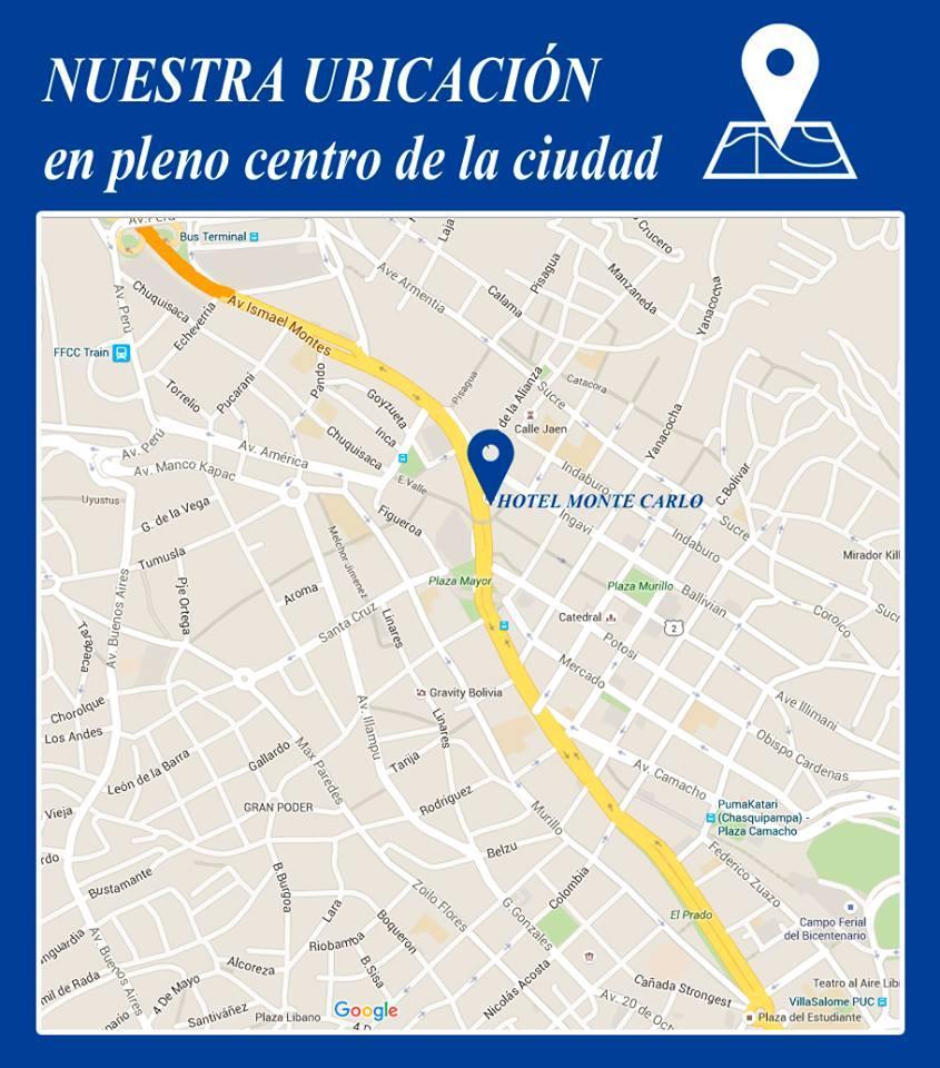 Hotel Monte Carlo La Paz Eksteriør bilde